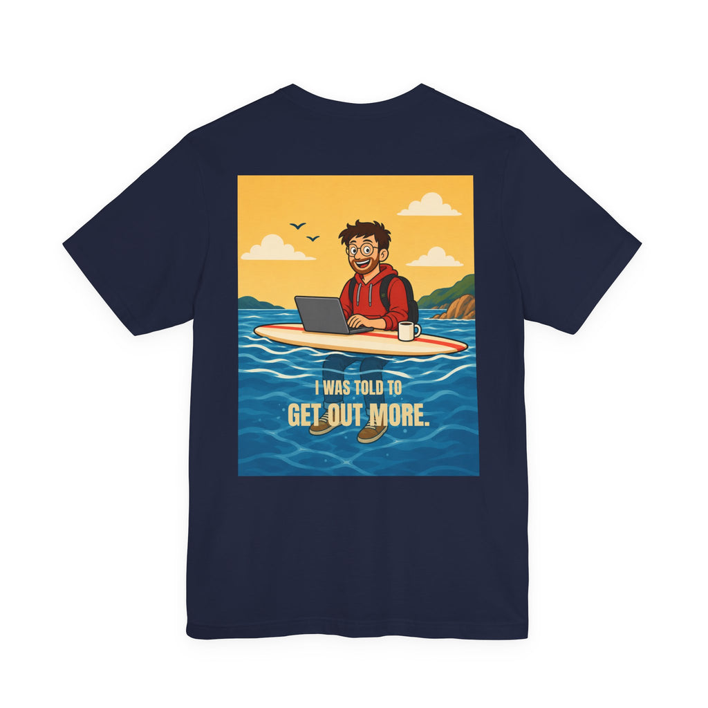 I Was Told to Get Out More – Red Hoodie Tee