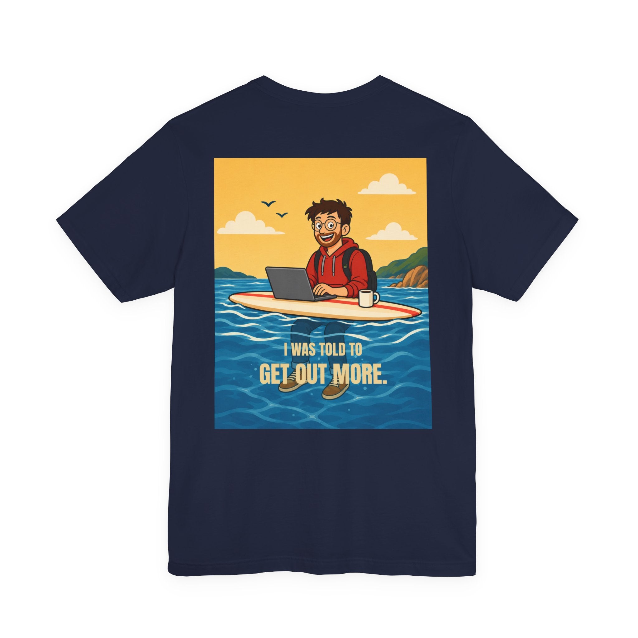 I Was Told to Get Out More – Red Hoodie Tee