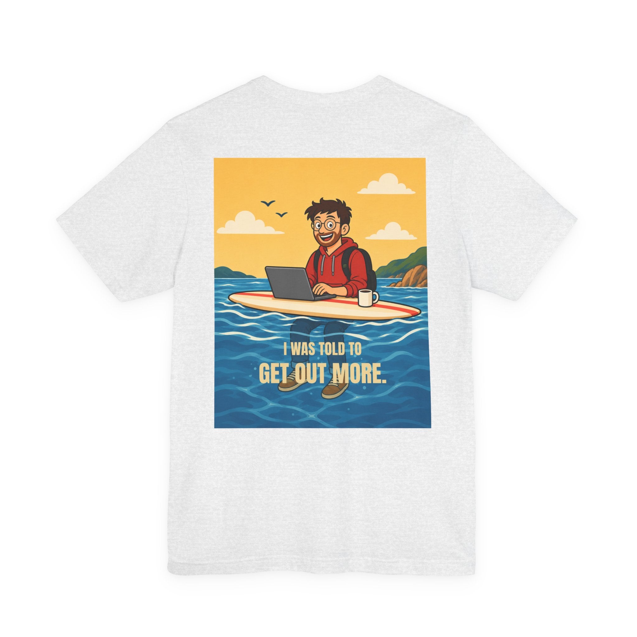 I Was Told to Get Out More – Red Hoodie Tee
